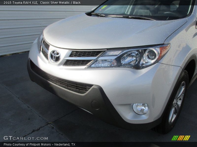 Classic Silver Metallic / Black 2015 Toyota RAV4 XLE