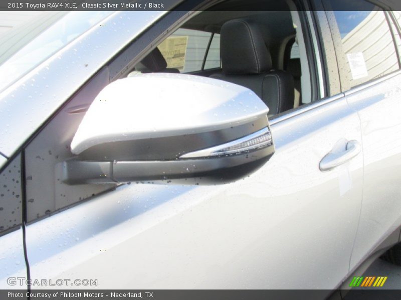 Classic Silver Metallic / Black 2015 Toyota RAV4 XLE