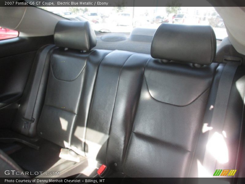 Electric Blue Metallic / Ebony 2007 Pontiac G6 GT Coupe