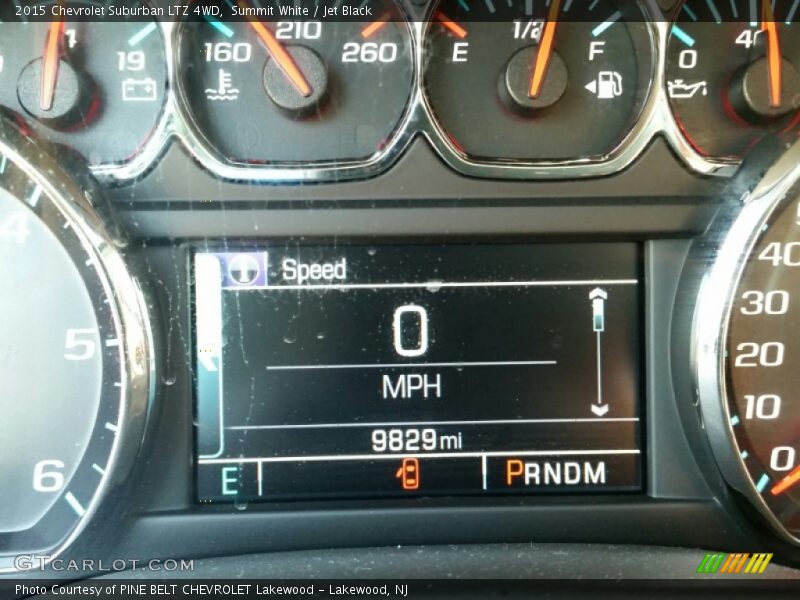 Summit White / Jet Black 2015 Chevrolet Suburban LTZ 4WD