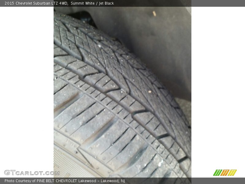 Summit White / Jet Black 2015 Chevrolet Suburban LTZ 4WD