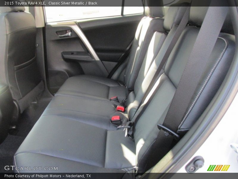 Classic Silver Metallic / Black 2015 Toyota RAV4 XLE
