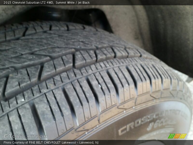 Summit White / Jet Black 2015 Chevrolet Suburban LTZ 4WD