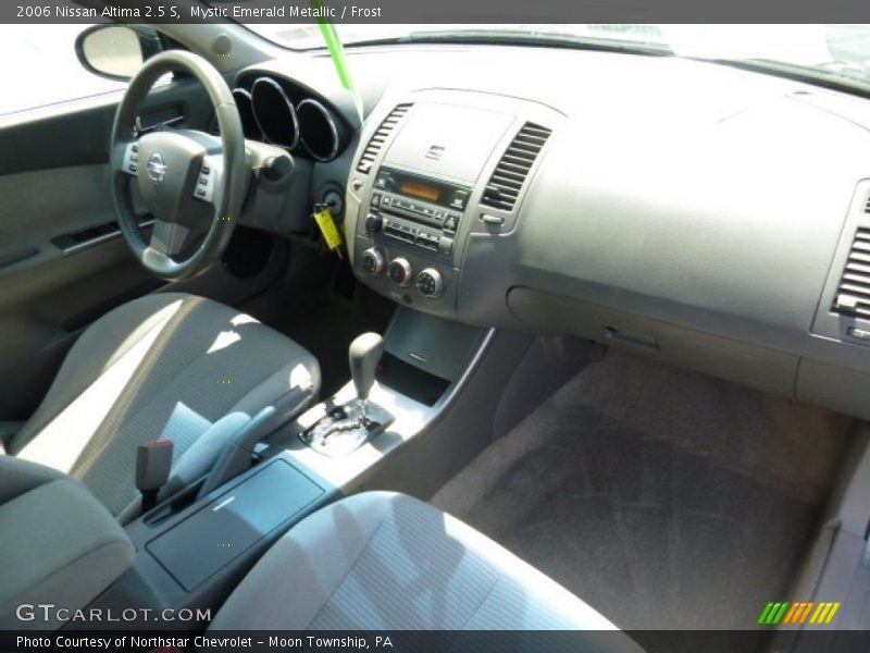 Mystic Emerald Metallic / Frost 2006 Nissan Altima 2.5 S