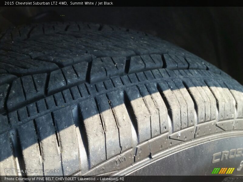 Summit White / Jet Black 2015 Chevrolet Suburban LTZ 4WD
