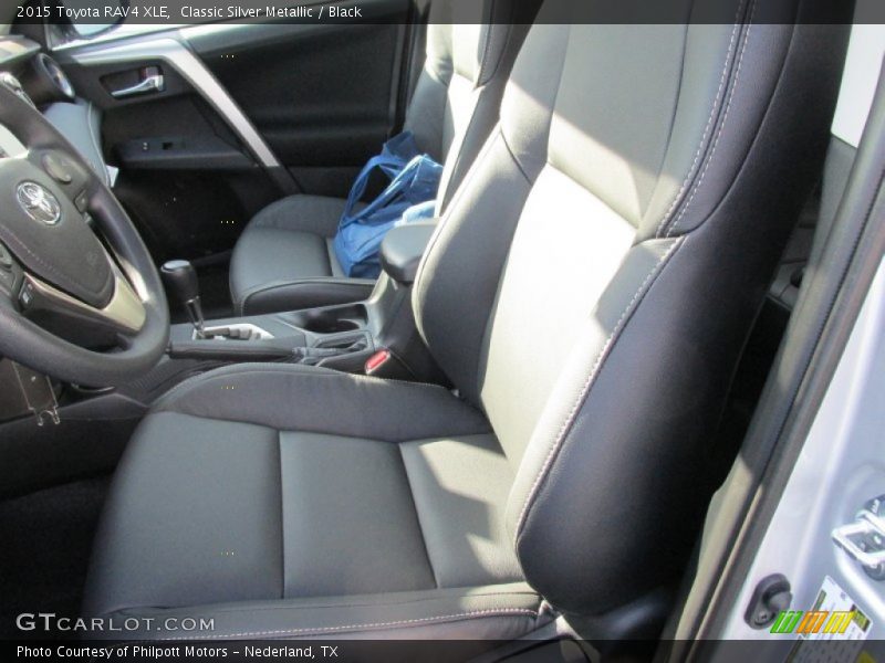 Classic Silver Metallic / Black 2015 Toyota RAV4 XLE