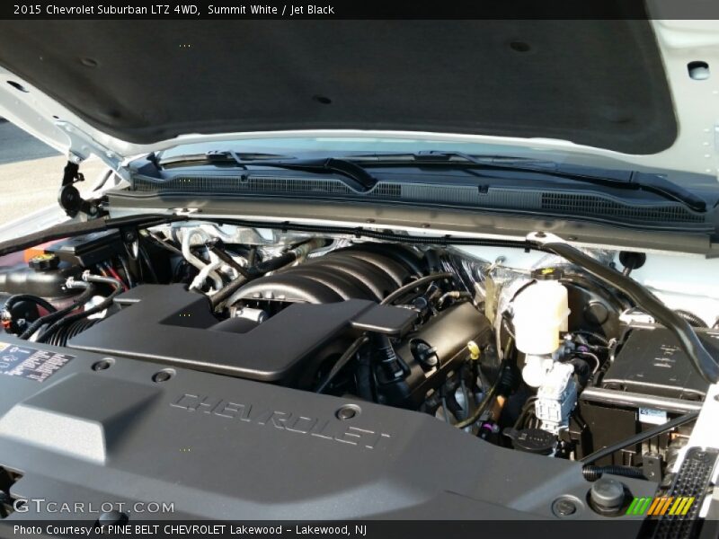 Summit White / Jet Black 2015 Chevrolet Suburban LTZ 4WD