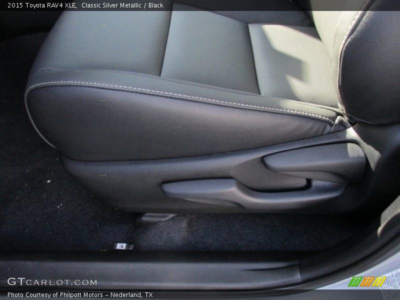 Classic Silver Metallic / Black 2015 Toyota RAV4 XLE