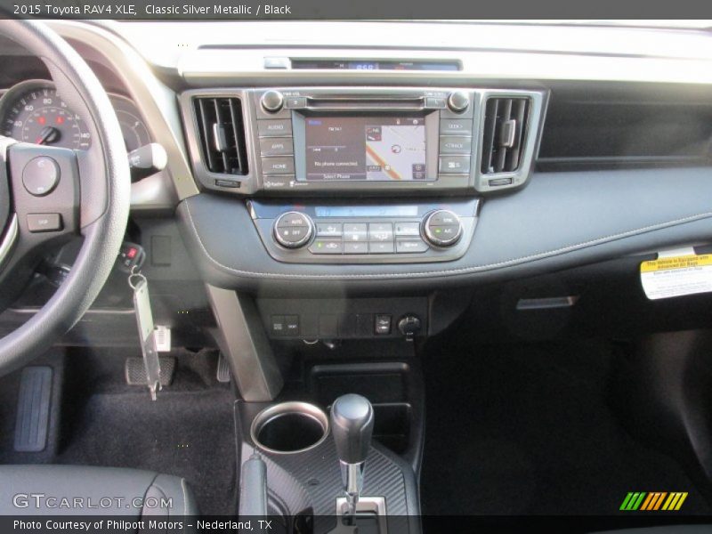Classic Silver Metallic / Black 2015 Toyota RAV4 XLE