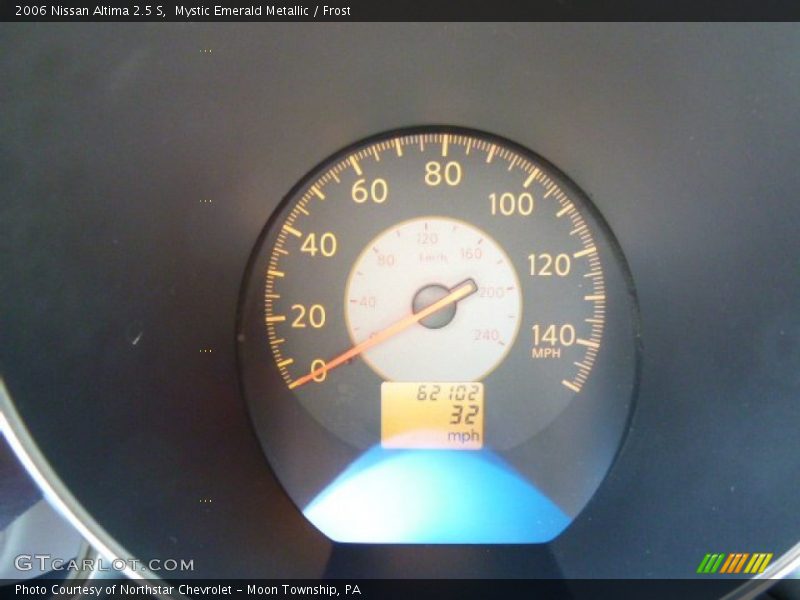 Mystic Emerald Metallic / Frost 2006 Nissan Altima 2.5 S