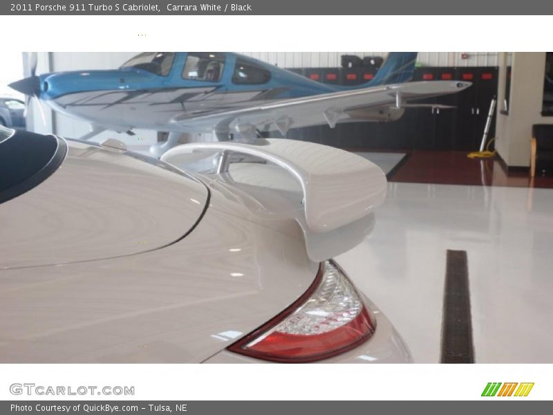 Carrara White / Black 2011 Porsche 911 Turbo S Cabriolet