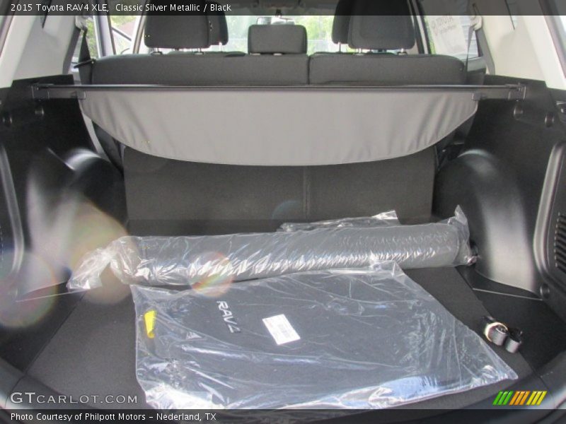 Classic Silver Metallic / Black 2015 Toyota RAV4 XLE