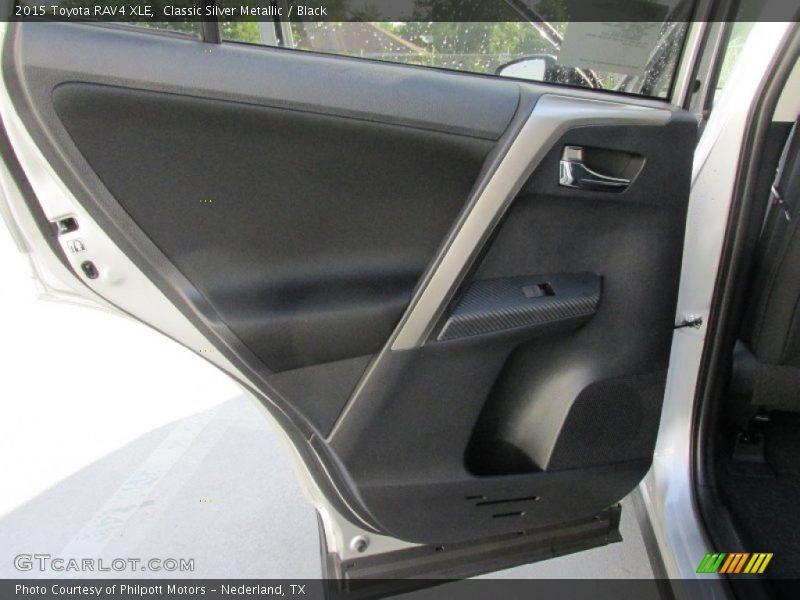 Classic Silver Metallic / Black 2015 Toyota RAV4 XLE