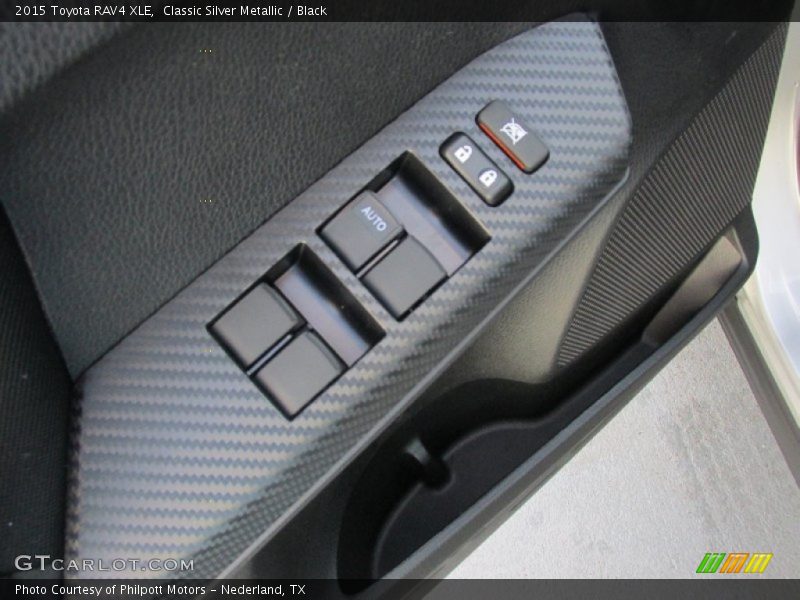 Classic Silver Metallic / Black 2015 Toyota RAV4 XLE