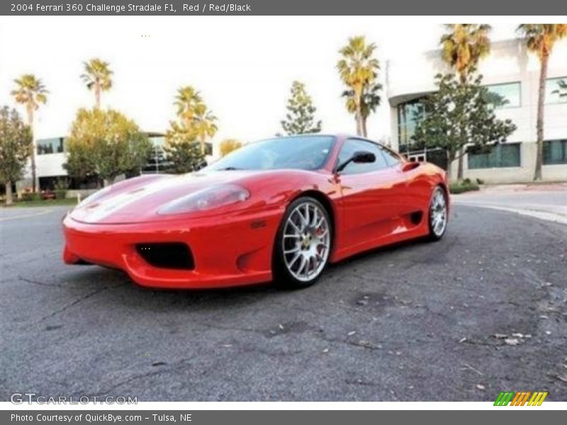 Red / Red/Black 2004 Ferrari 360 Challenge Stradale F1