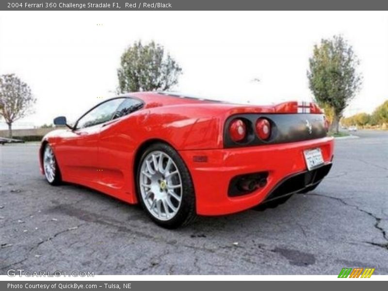 Red / Red/Black 2004 Ferrari 360 Challenge Stradale F1