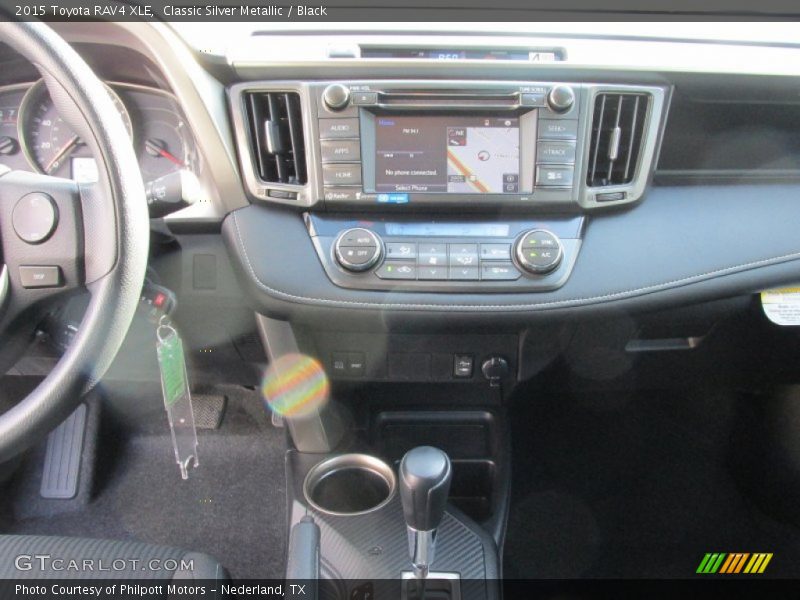 Classic Silver Metallic / Black 2015 Toyota RAV4 XLE