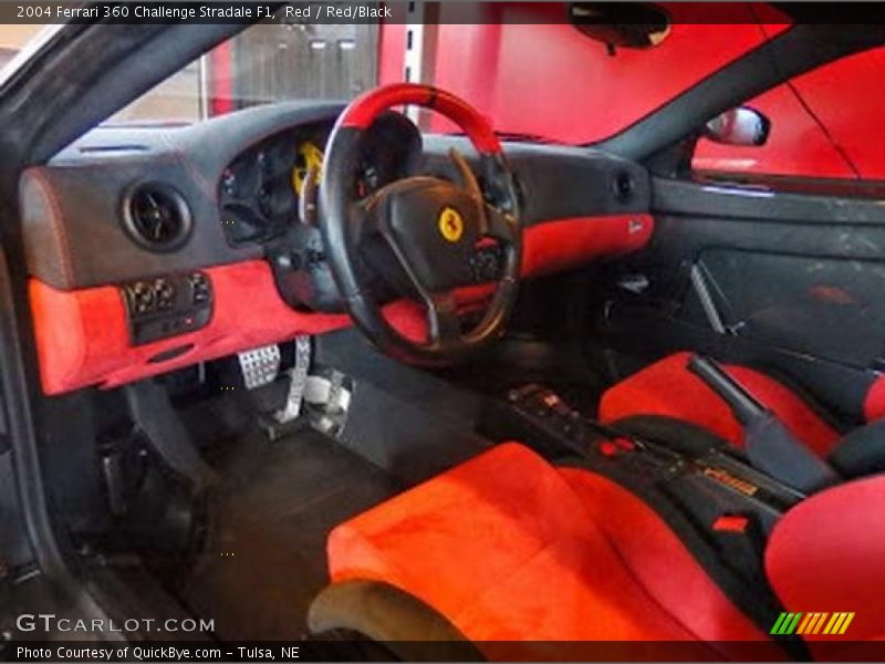 Red / Red/Black 2004 Ferrari 360 Challenge Stradale F1