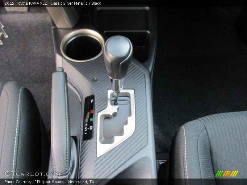 Classic Silver Metallic / Black 2015 Toyota RAV4 XLE