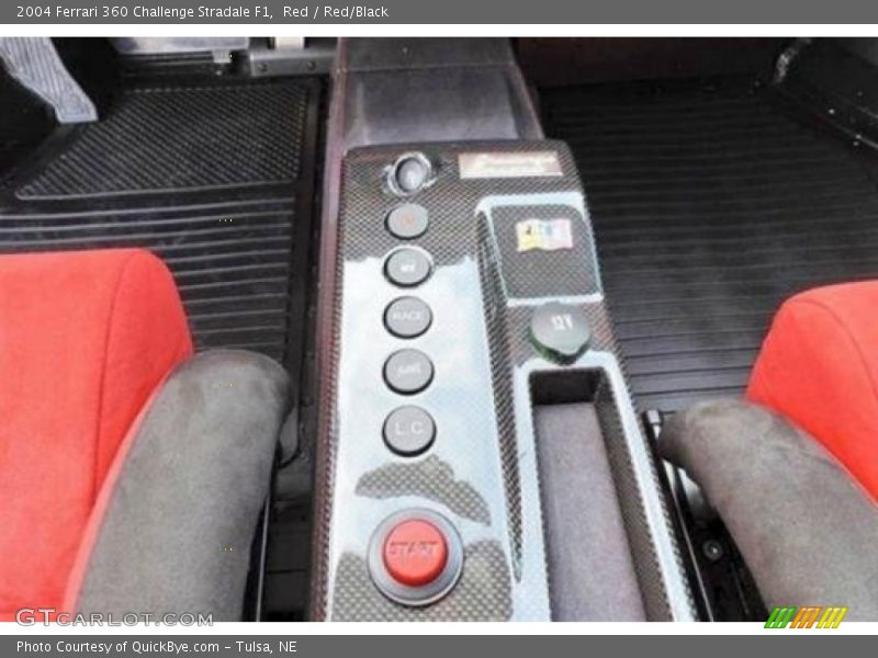Controls of 2004 360 Challenge Stradale F1