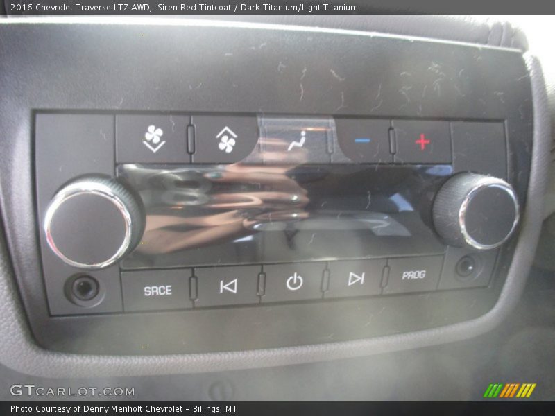 Siren Red Tintcoat / Dark Titanium/Light Titanium 2016 Chevrolet Traverse LTZ AWD