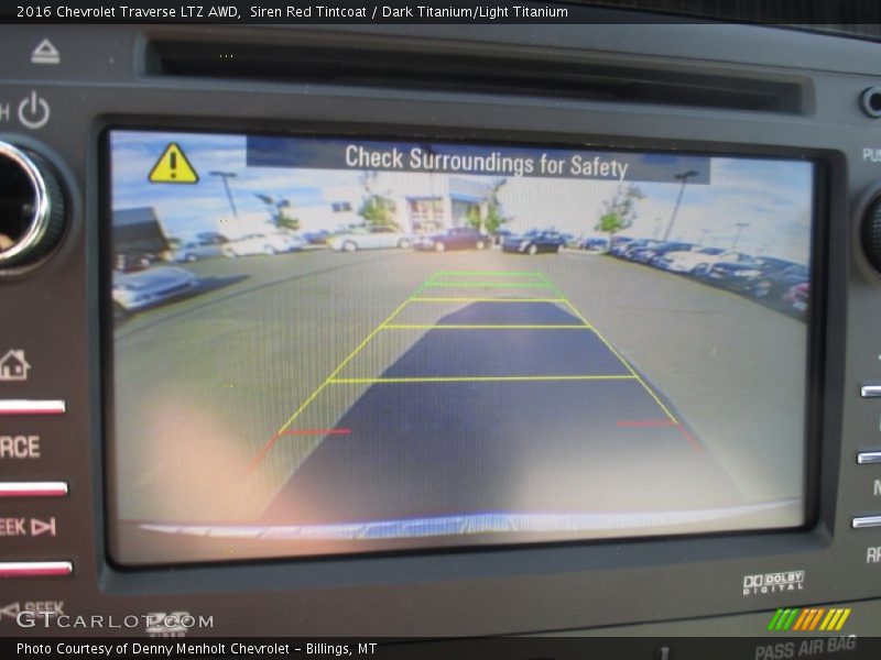 Siren Red Tintcoat / Dark Titanium/Light Titanium 2016 Chevrolet Traverse LTZ AWD