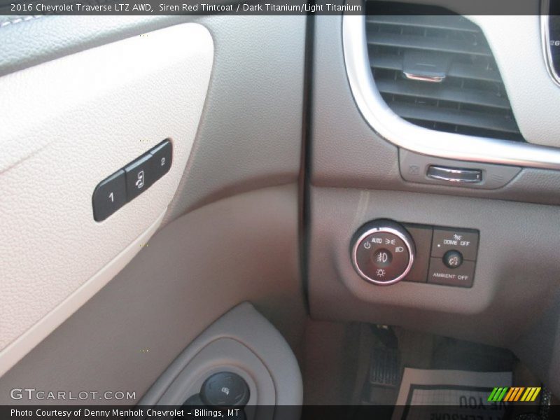 Siren Red Tintcoat / Dark Titanium/Light Titanium 2016 Chevrolet Traverse LTZ AWD