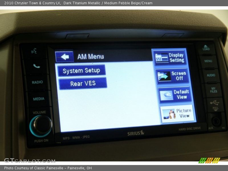 Dark Titanium Metallic / Medium Pebble Beige/Cream 2010 Chrysler Town & Country LX