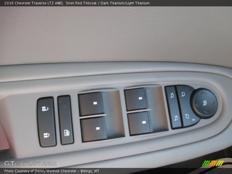 Siren Red Tintcoat / Dark Titanium/Light Titanium 2016 Chevrolet Traverse LTZ AWD