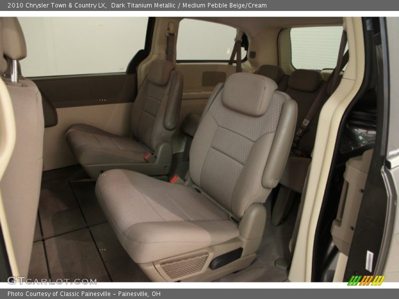 Dark Titanium Metallic / Medium Pebble Beige/Cream 2010 Chrysler Town & Country LX