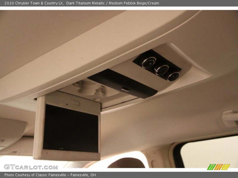 Dark Titanium Metallic / Medium Pebble Beige/Cream 2010 Chrysler Town & Country LX
