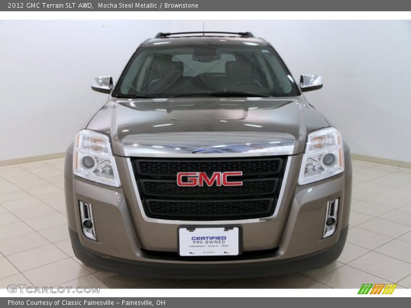 Mocha Steel Metallic / Brownstone 2012 GMC Terrain SLT AWD
