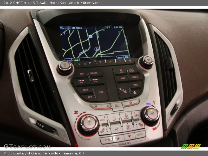 Mocha Steel Metallic / Brownstone 2012 GMC Terrain SLT AWD