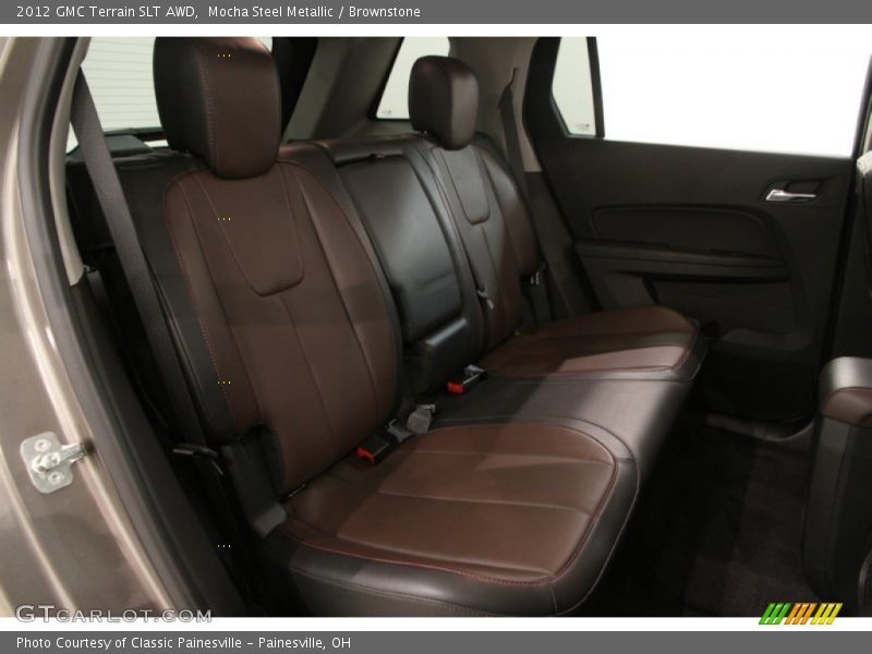 Mocha Steel Metallic / Brownstone 2012 GMC Terrain SLT AWD