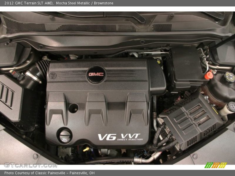 Mocha Steel Metallic / Brownstone 2012 GMC Terrain SLT AWD