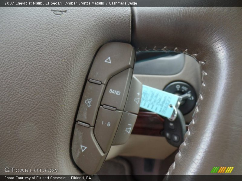 Amber Bronze Metallic / Cashmere Beige 2007 Chevrolet Malibu LT Sedan