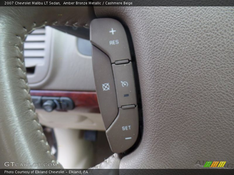 Amber Bronze Metallic / Cashmere Beige 2007 Chevrolet Malibu LT Sedan