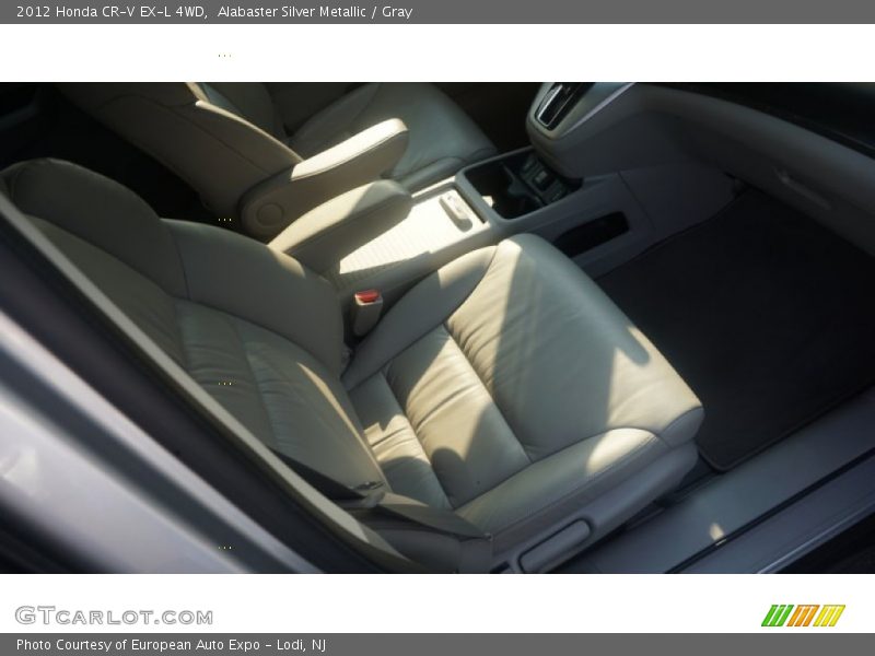 Alabaster Silver Metallic / Gray 2012 Honda CR-V EX-L 4WD