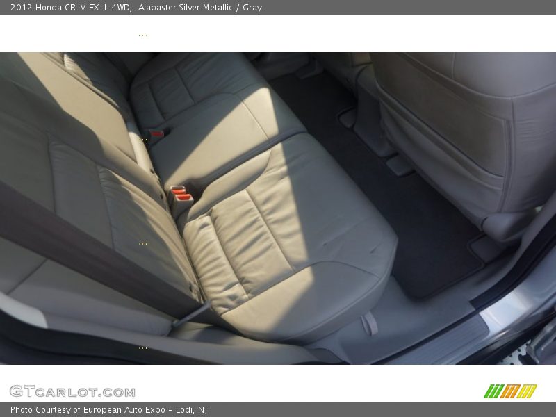 Alabaster Silver Metallic / Gray 2012 Honda CR-V EX-L 4WD