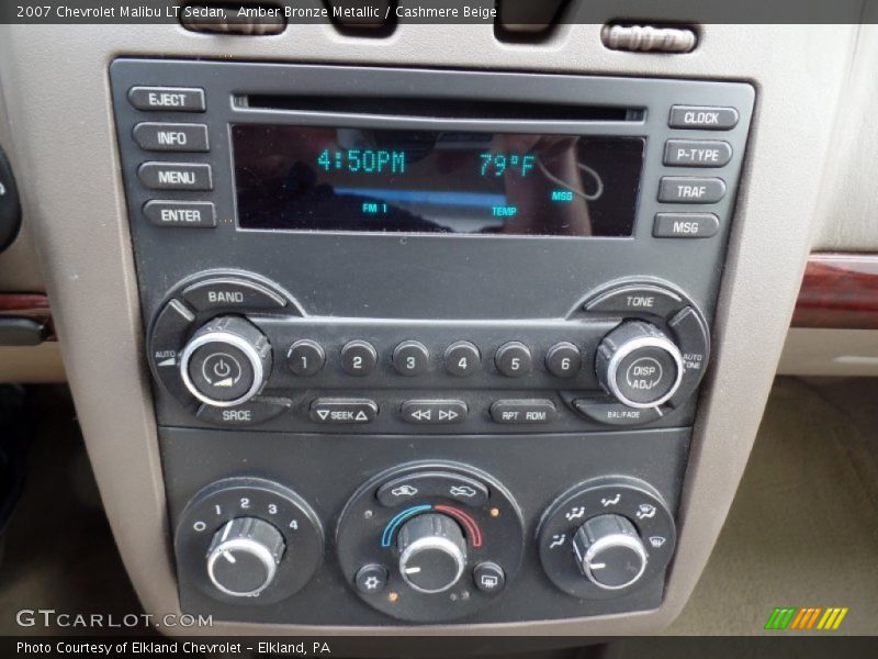 Amber Bronze Metallic / Cashmere Beige 2007 Chevrolet Malibu LT Sedan