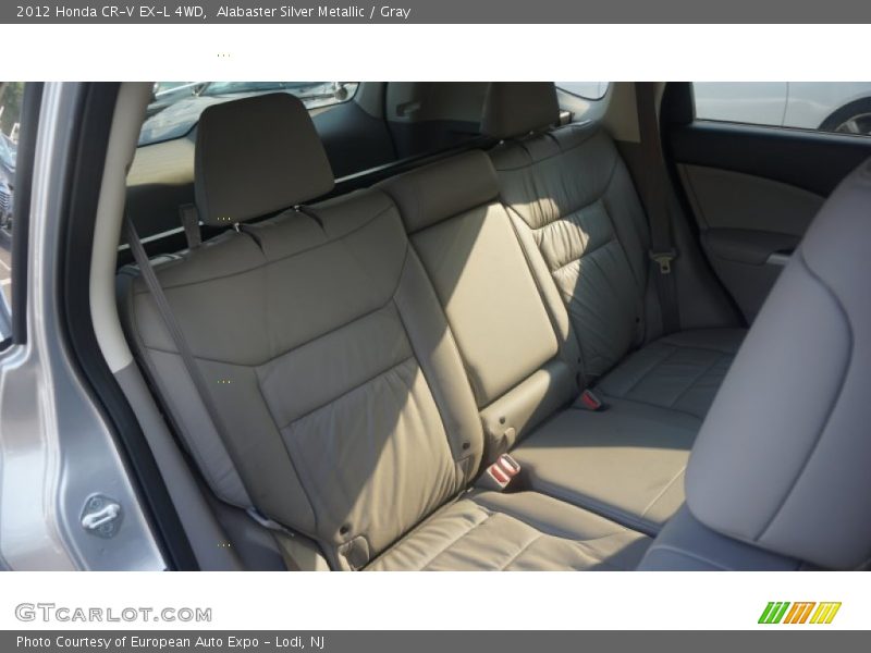 Alabaster Silver Metallic / Gray 2012 Honda CR-V EX-L 4WD