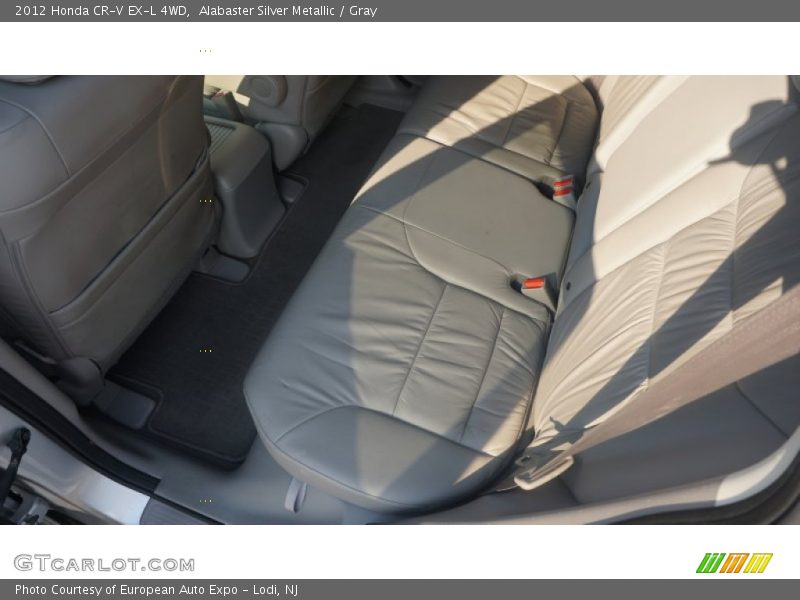 Alabaster Silver Metallic / Gray 2012 Honda CR-V EX-L 4WD