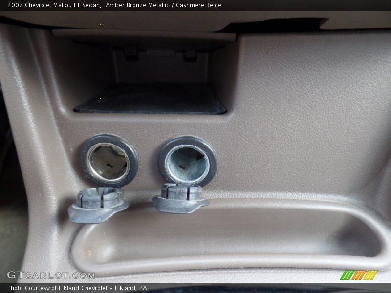 Amber Bronze Metallic / Cashmere Beige 2007 Chevrolet Malibu LT Sedan
