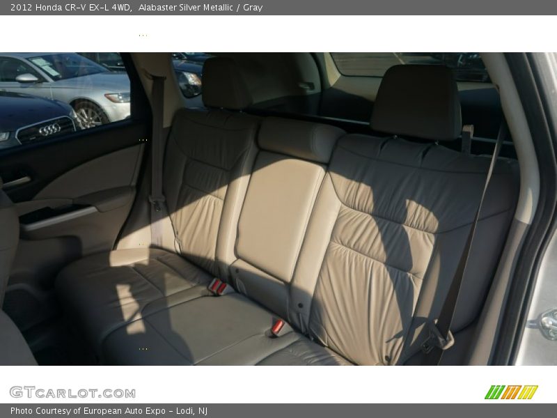 Alabaster Silver Metallic / Gray 2012 Honda CR-V EX-L 4WD