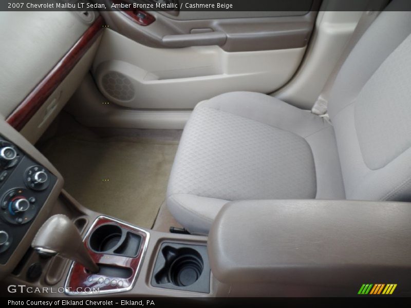 Amber Bronze Metallic / Cashmere Beige 2007 Chevrolet Malibu LT Sedan