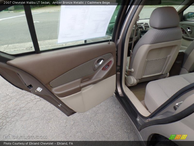 Amber Bronze Metallic / Cashmere Beige 2007 Chevrolet Malibu LT Sedan