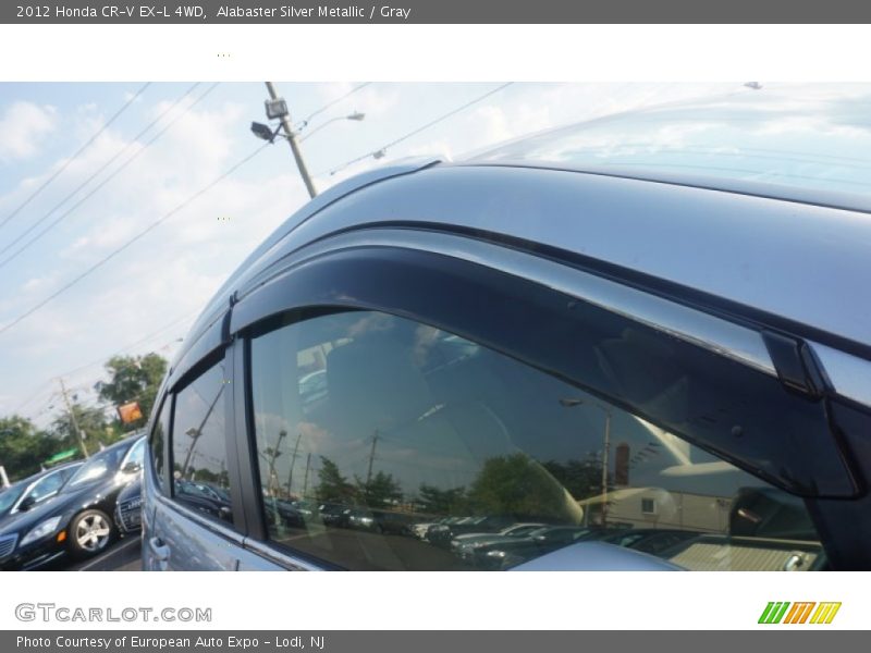 Alabaster Silver Metallic / Gray 2012 Honda CR-V EX-L 4WD