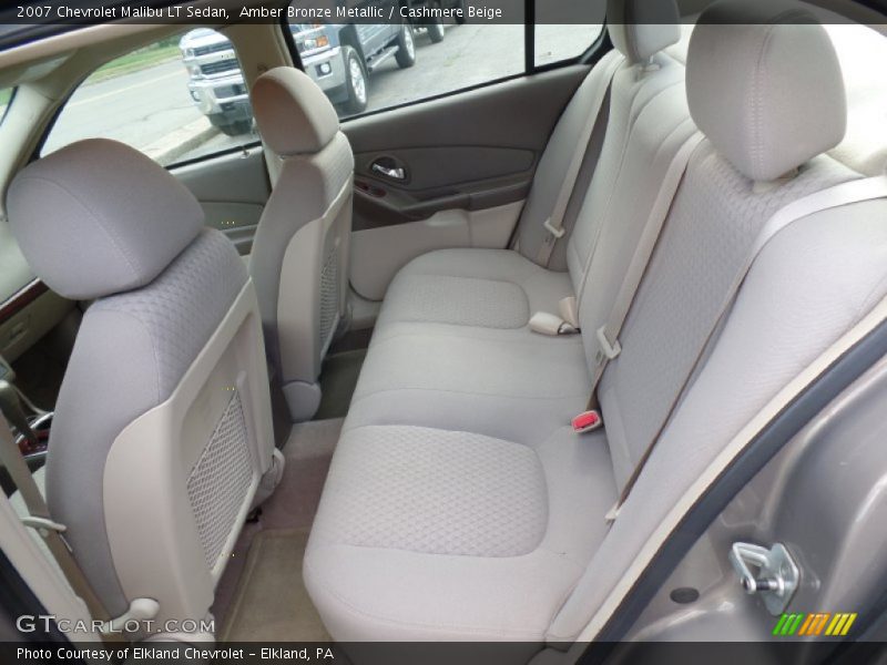 Amber Bronze Metallic / Cashmere Beige 2007 Chevrolet Malibu LT Sedan