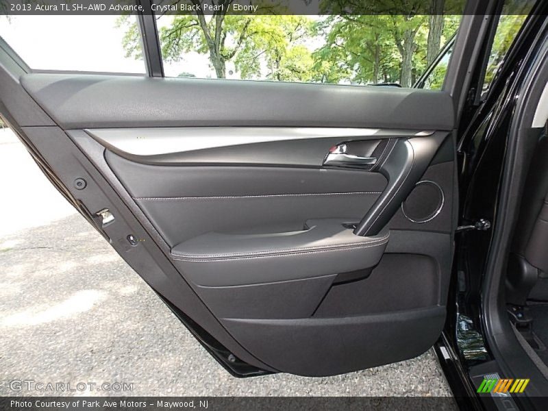 Crystal Black Pearl / Ebony 2013 Acura TL SH-AWD Advance