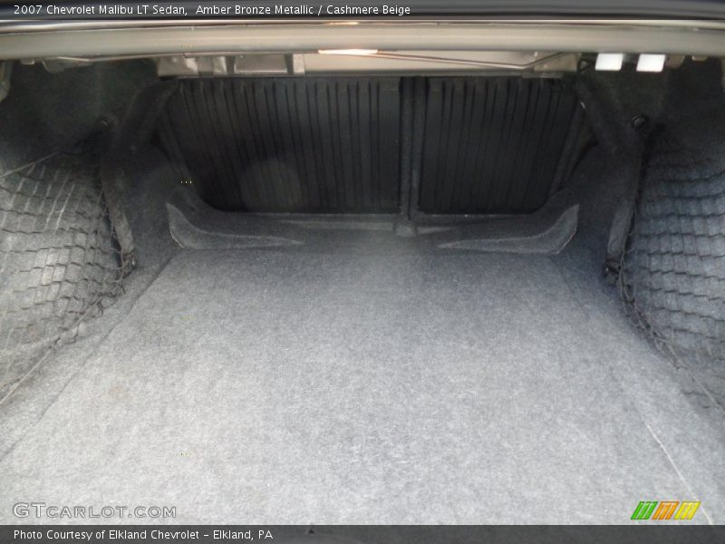 Amber Bronze Metallic / Cashmere Beige 2007 Chevrolet Malibu LT Sedan